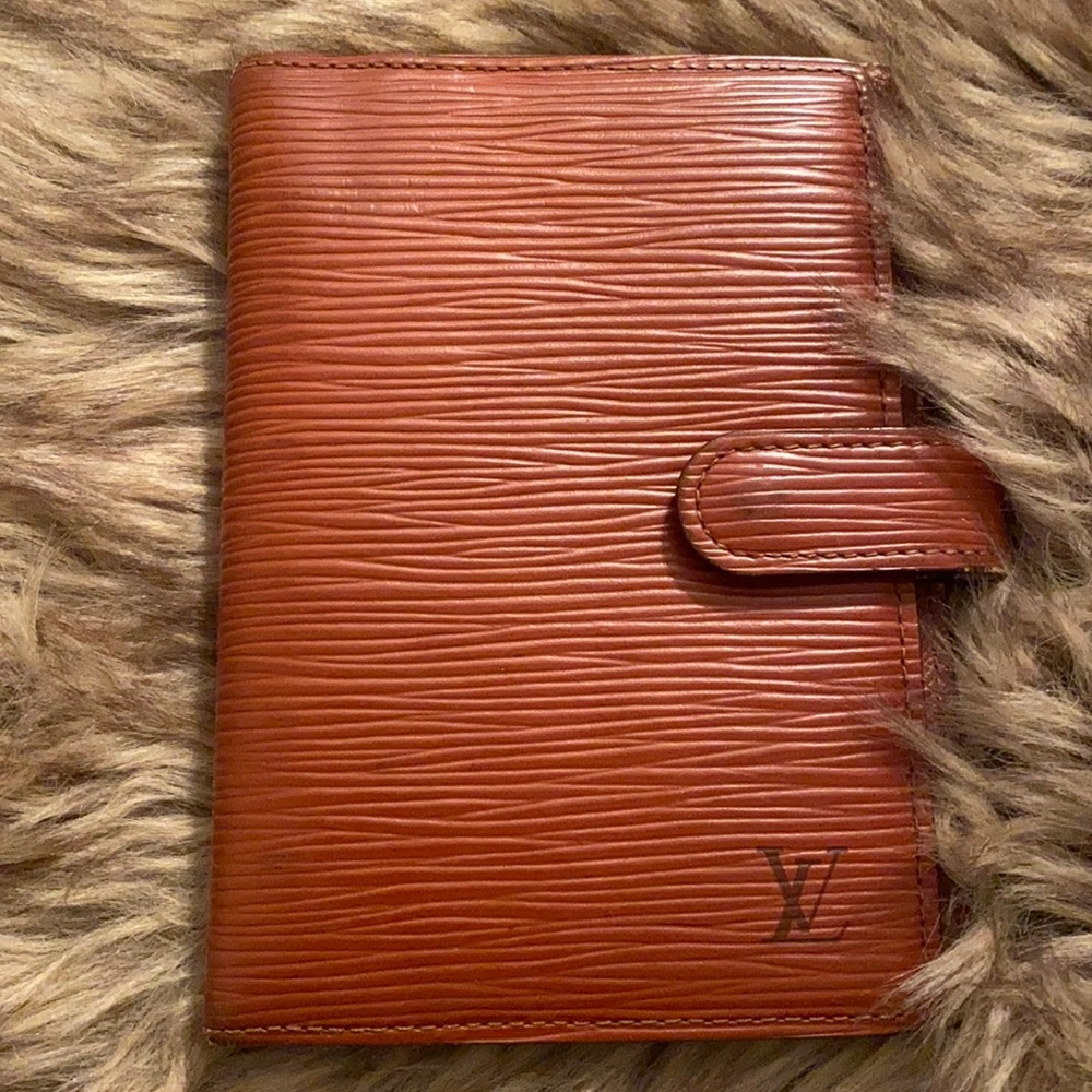 LV PM Agenda Caramel Color